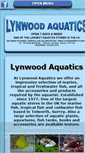 Mobile Screenshot of lynwoodaquatics.co.uk